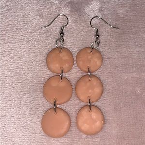 Handmade polymer clay earrings